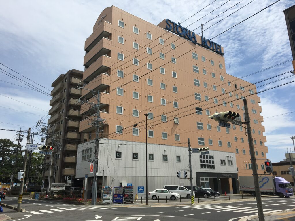 白子ストーリアホテル外観