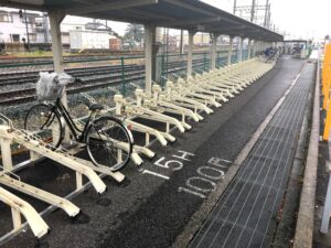 羽生駅西口駐輪場の機械