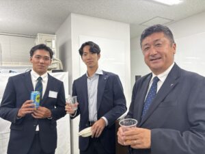 26卒内定式懇親会　営業部