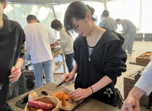 2025年社員旅行　クルックフィールズでのBBQ1