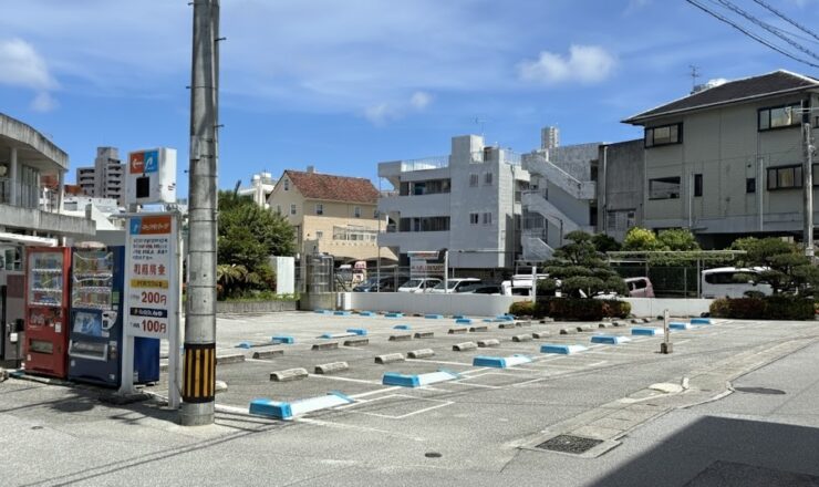 沖縄県教職員共済会館八汐荘駐車場第1_全景写真