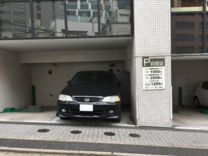 渋谷グランベルホテル駐車場2