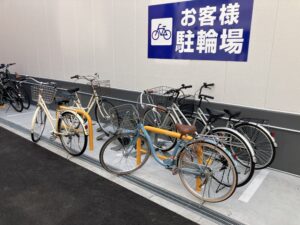 スギ薬局神崎川駅前店駐輪場_お客様駐輪場