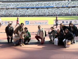 マラソン応援の様子