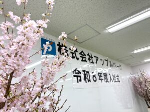2026年入社式桜