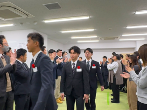 2026年入社式入場