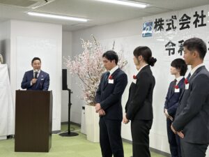 2026年入社式代表挨拶
