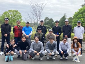 2026年ゴルフ部第1回AP杯集合写真