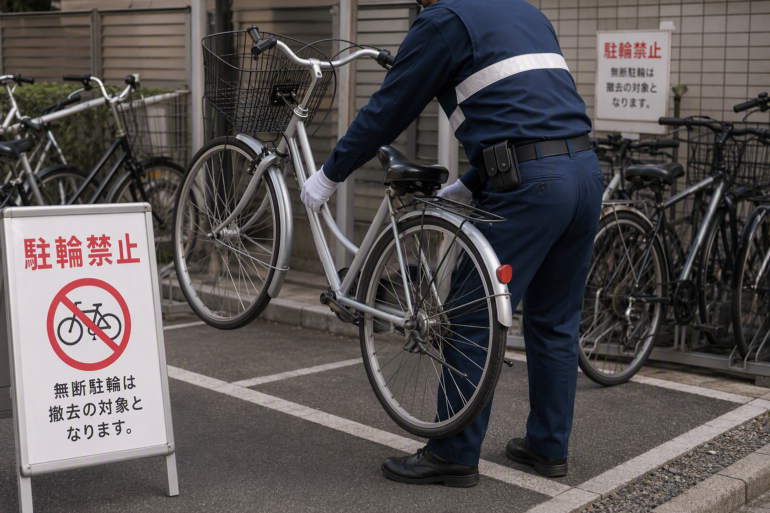 自転車の撤去
